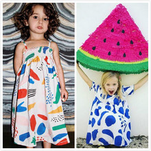2016 spring bobo choses girls dress girls clothes /vetement enfant 2-7 yrs girls dress reine neiges garcon kikikids nununu