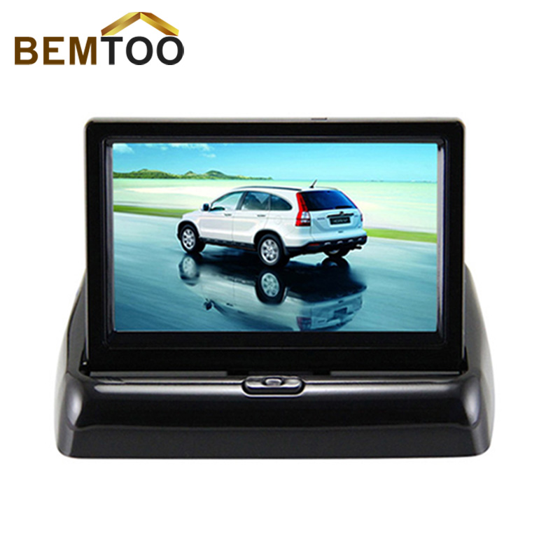 Rear View Camera Parking 2ch Video 4.3 