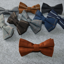 Classic Solid Men’s Bow Tie Cravats Brand Accessories Trendy Men’s Bowknot Bow Tie New Business Suits Bow Tie For Wedding Party