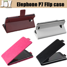 Free shipping Baiwei mobile phone bag PU Elephone P7 MINI Blade Flip case mobile phone accessories cover with stand Six colors
