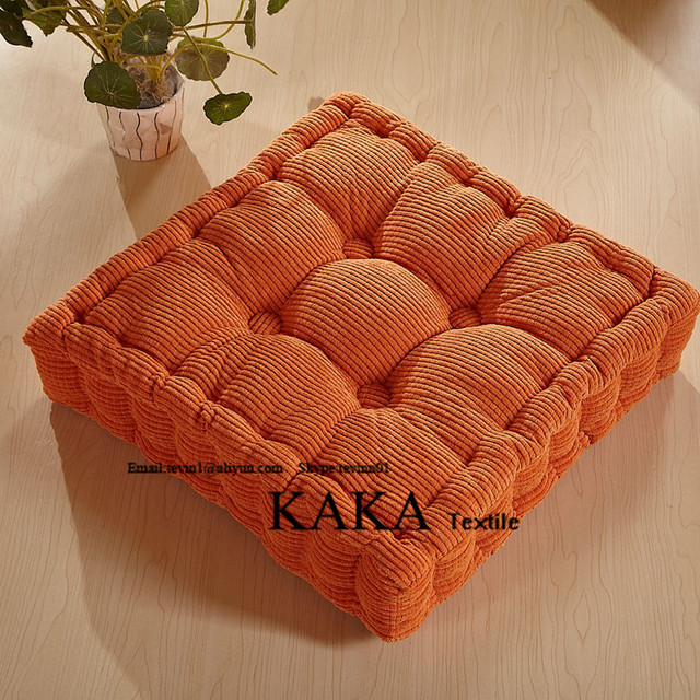 wholesale 2pcs/lot tatami seat cushion Corduroy material 40*40cm soft