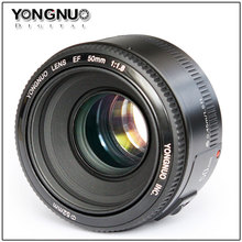Yongnuo YN 50mm AF/MF New Standard Prime Fixed Lens for Canon EOS DSLR Camera