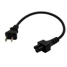 Горячая сша UL канада сша 2pin мужчин и IEC 320 c5-карты микки коротким ходом шнур питания для ноутбуков питания