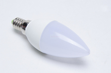 10pcs lot 110V 220V 5W LED Lampada E14 2835 LED Candle Light White Warm White LED