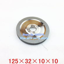 Sdc plana diamante muela, molienda de acero de tungsteno de la rueda, especificación : 125 * 32 * 10 * 10