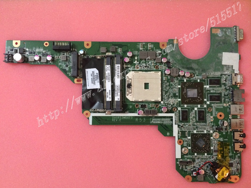 Фотография For 683030-501 683030-001 Motherboard For HP Pavilion G4 G6 G7 DA0R53MB6E1 REVE R53 Notebook Mainboard