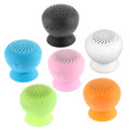 Mini Mushroom Speakers Wireless Bluetooth Speaker Waterproof Silicone Sucker Handsfree Subwoofer For Android Phone PC Computer