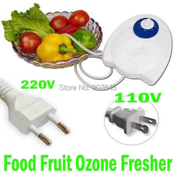 Portable 400mg h 20W Fruit Food Ozone Generator Water Air Skin Sterilizer Ozone Purifier Ozonizer home