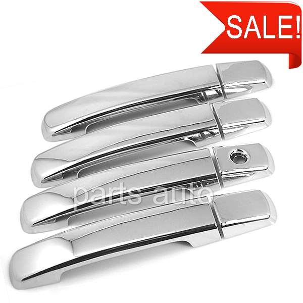 8x For Maxima for Altima Quest Frontier Pathfinder ABS Chrome Handle Covers kit