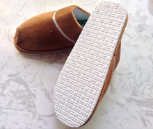 2014 winter cotton slippers male female health care Taichi acupuncture feet massage slipper