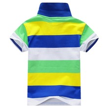 new 2015 spring fashion Retail Kid Boys Stripe Shirt Cotton Blouset for baby boy tops blouse