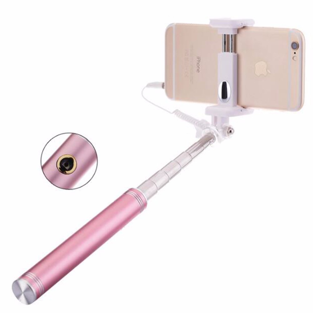 Universal Portable Wired Stretchable Selfie Stick For iPhone Samsung Galaxy Huawei Sony HTC Xiaomi Mini Stick Tripod Monopod (11)