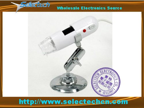Free Shipping 1.3MP 200X USB Digital  Microscope with Measurement Software SE-PC-001