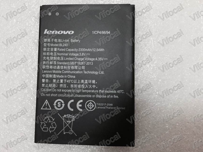 Lenovo a936  bl240 3300   lenovo  8 100%   batterij     bateria +  
