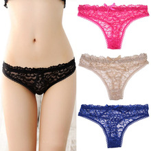 Fashion Hot Sexy Lace Women Underwear Girl Thongs G-string V-string Lady Panties Lingerie Underwear E#CH