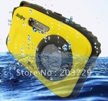 Free Shipping 2012 New Arrival! High Quality, Specially Designed Waterproof B168 9.0 MP Digital Camera with 2.7 Inch LCD Screen