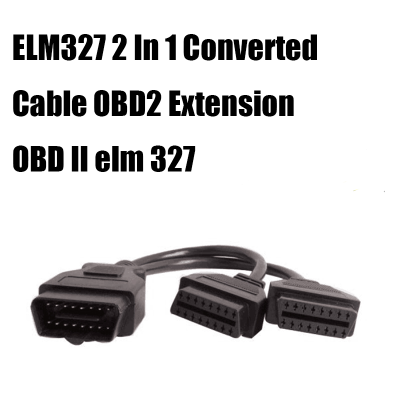 Obd2 ELM 327 2 in1    OBD2 2--1 ELM327  ELM327   OBD2  Diagnnostic 