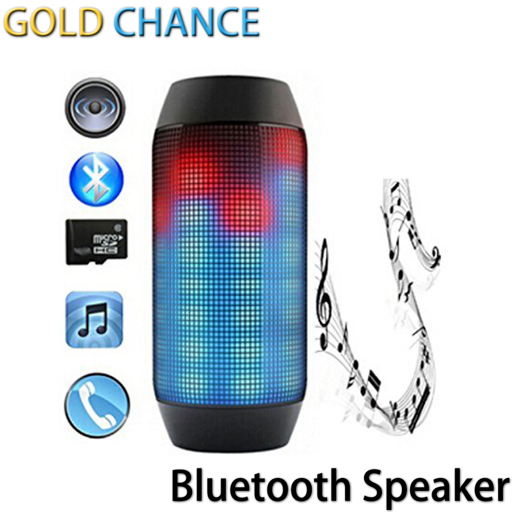 Electronic Audio Bluetooth Speaker LED lights Pulse Portable Wireless LED Support NFC Colorful 360 TF Card Outdoor Electronic Audio Bluetooth Speaker LED lights Pulse Portable Wireless LED Support NFC Colorful 360 TF Card Outdoor