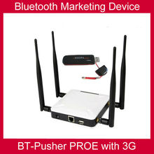 Bluetooth mobiles advertising device BT-Pusher PROE with 3G/GPRS modem,car charger,4800maH battery