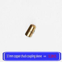 2.3 / 3.1 mm cobre pinza conector JT0 portabrocas de conexión biela / con 3.17 mm y 2.3 mm del eje del motor