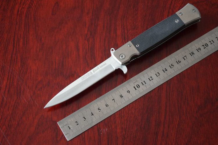 2pcs lot G 10 Handle Tactical knives OEM SOG KS931A Folding Knife Rescue Knife 5cr13mov steel