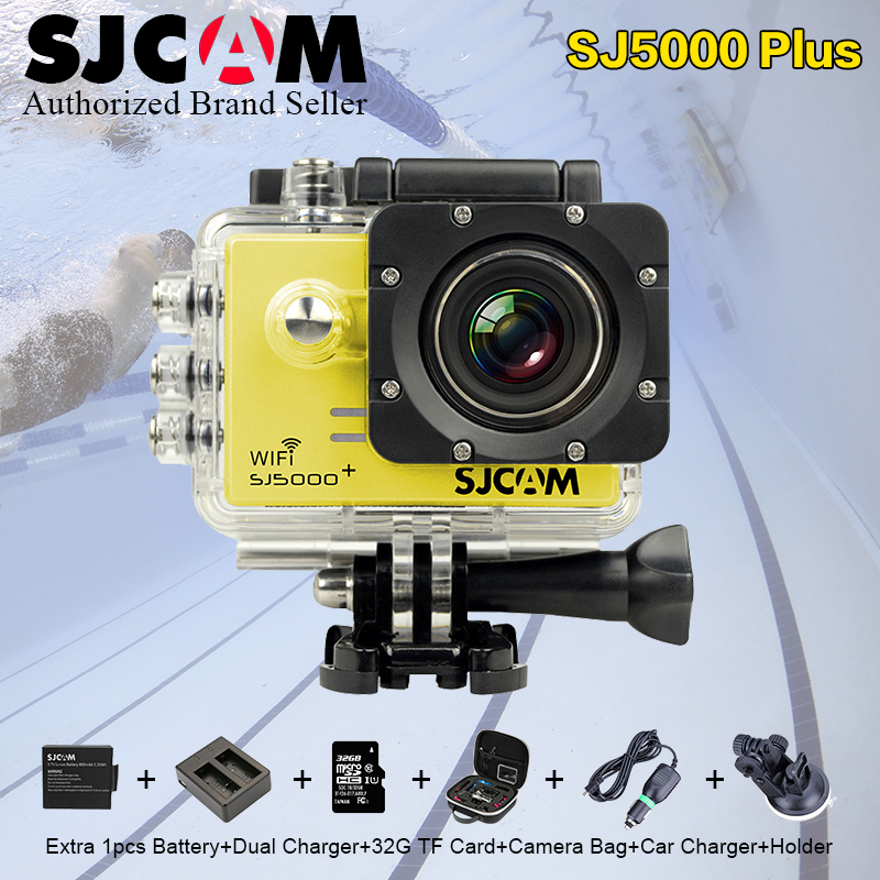 Original sjcam sj5000 plus ambarella A7LS75 1080P 60FPS Action Camera 1.5