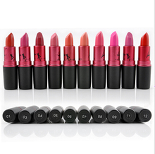 1 Pcs New Fashion Women’s Lip Gloss Waterproof Beauty Makeup LipStick Lipgloss Lip Gloss Set 12 Colors  NA610