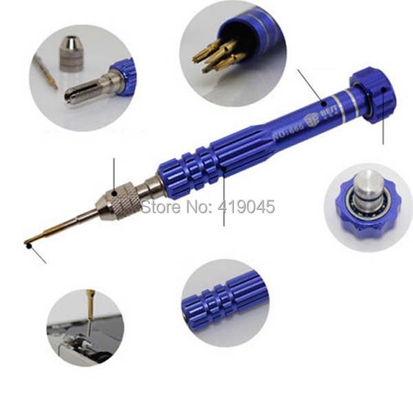 High Hardness 5 in 1 for iPhone Samsung Phone DIY Repair Tools Pentalobe 0 8 Precision