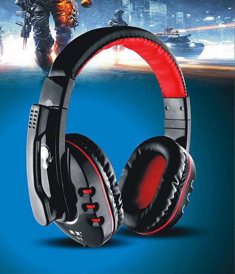 Гаджет  NEW Pro Skype Gaming Game Stereo Headphones Headset Earphone Mic For PC Computer Laptop Gaming Headphones None Бытовая электроника