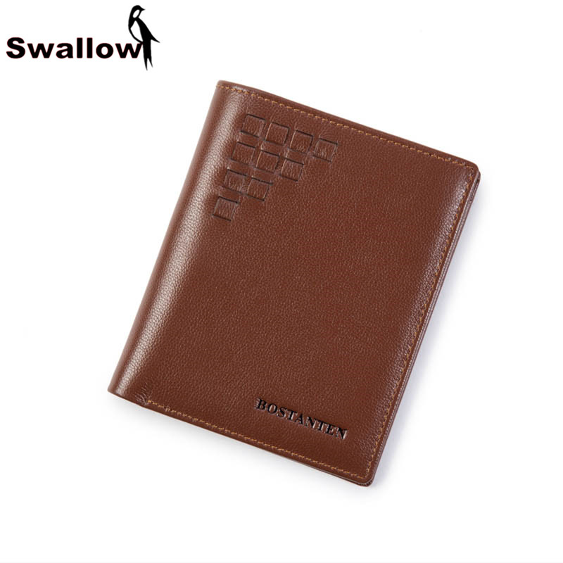 Classic 100% Top Quality Cow Genuine Leather Men Wallets Fashion Splice Purse Dollar Price Carteira Masculina Long Business