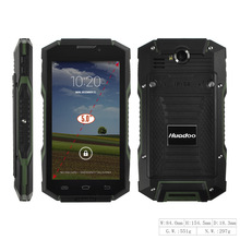 Original Huadoo V4 MTK6582 Quad Core IP68 rugged Android 4 4 Waterproof Cell Phone 5 0