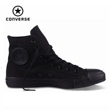 Original Converse all star shoes men women’s sneakers canvas shoes all black high classic Skateboarding Shoes free shipping