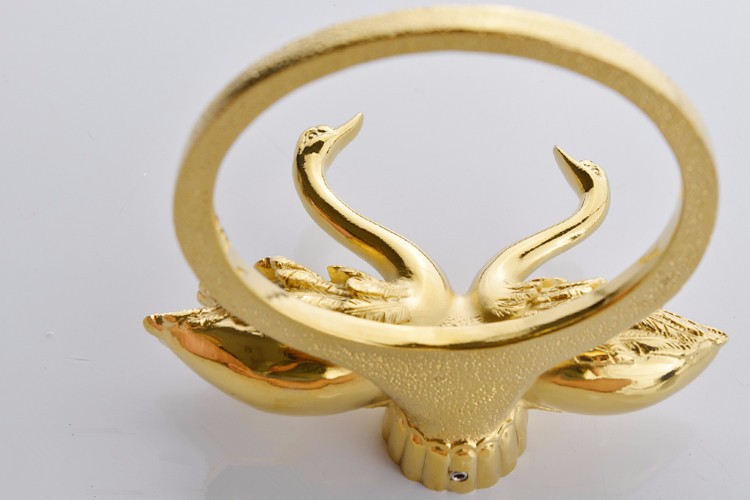 Description Picture 5 of itemGold Toilet Brush Holder, Solid Brass Swan Wall Mounted Toilet Bowl Brush and Holder for Bathroom Cleaning-Space Saving MB-0961A