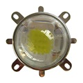 57mm Convex Lens Optical Acrylic PMMA LED Lens 57mm Reflector of 10W Square Fixed Steel bracket