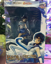 Sailor Moon Zero Figure Sailor Mercury Bandai Figuarts Zero PVC Sailor Mizuno Ami Collectible Model Toy