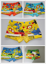 New Despicable Me/Minion baby boys underwear kids pants panties children’s underwear briefs breathable antibacterial 5pcs/lot