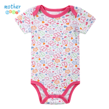 New 2016 Baby Fashion Newborn Baby Girls Boy Short Sleeve Butterfly Printed Summer Body Rompers Outfits Clothes