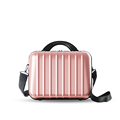 Japan And Korean Style Portable Cosmetic Bag Ladies All match Scratch resistant Shoulder Bag Solid Color