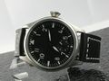 Pilot watch Sea Gull Hand Winding Mechanical White Luminous Number and Hands Men s Wristwatches free