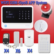 Free shipping new Internet WiFi GSM GPRS Home font b Security b font font b Alarm