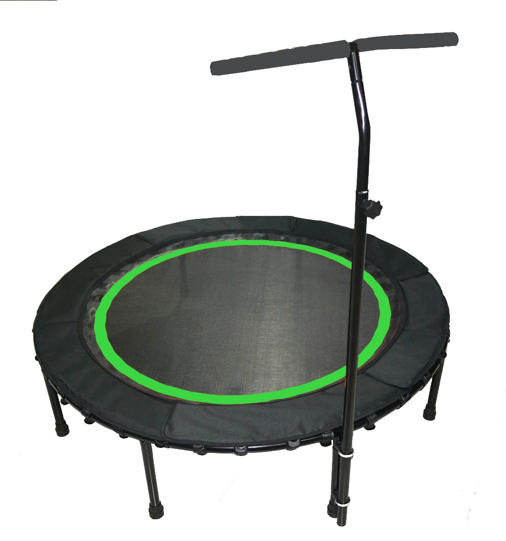 48inch Mini Bungee Trampoline rebounder with handle and protecting pad