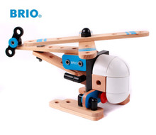 Free shipping, remove the assemble toys, DIY helicopter,assemble helicopter wooden toys