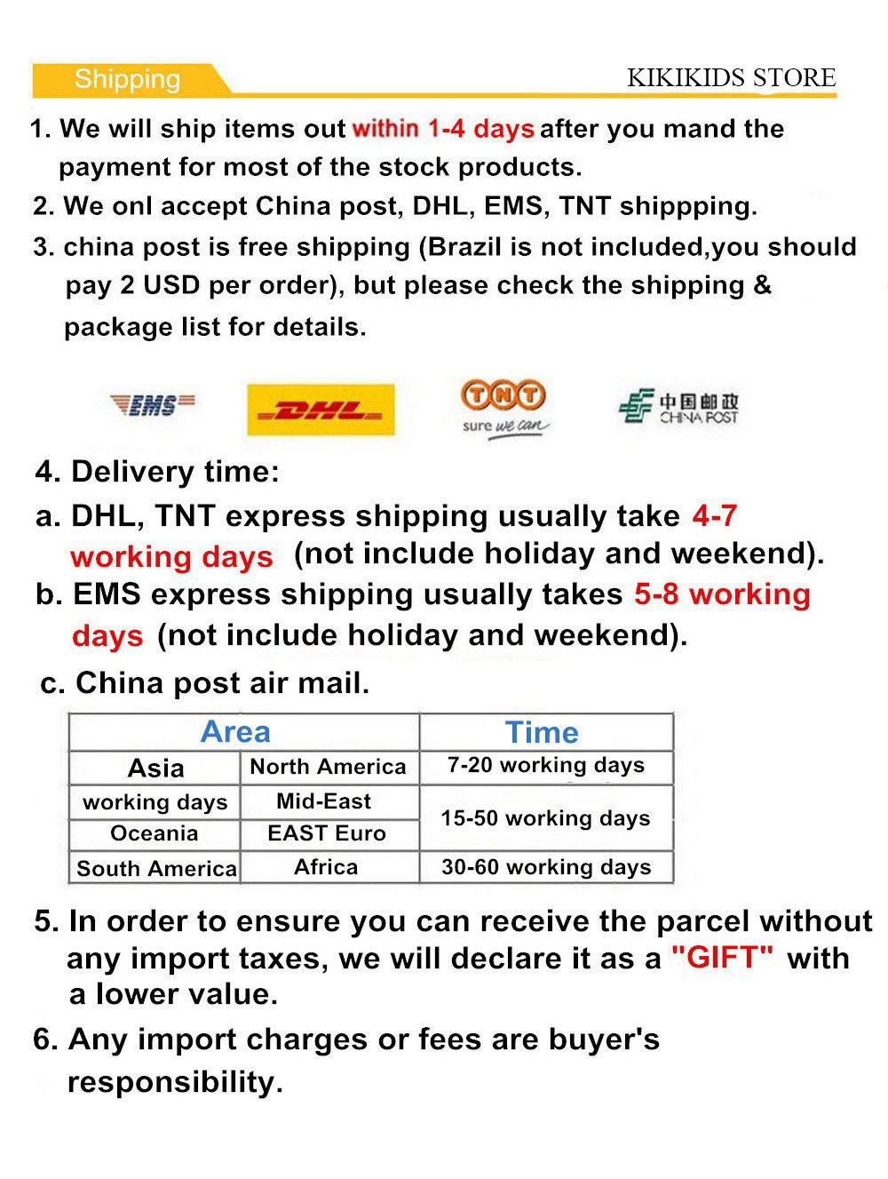 SHIPPING NOTE (3)