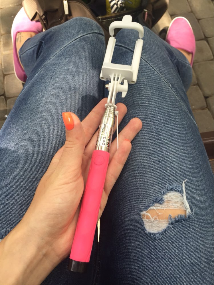 Купить Монопод для селфи съемки с кнопкой Z07-5 с доставкой, отзывы, характерист