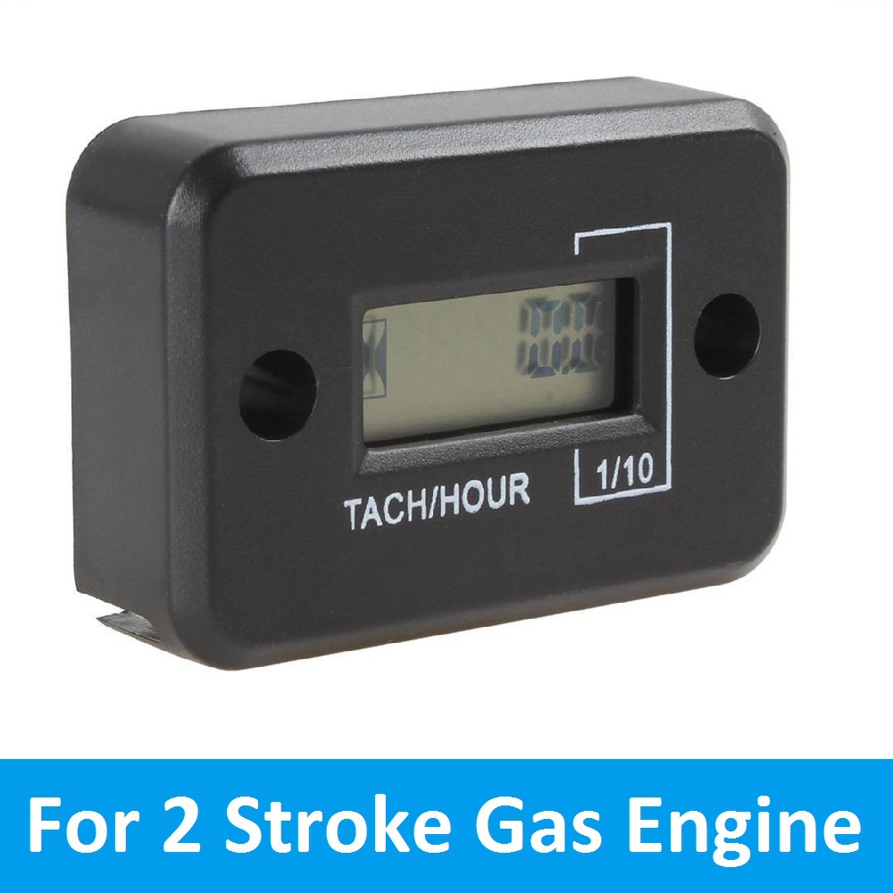 DigitalHourmeterTachometer2StrokeSmallEngineSparkForBoat