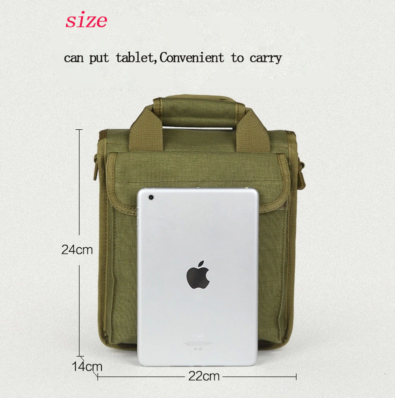 Hiking single shoulder bag men messenger bag men s travel Tactical handy bag 100 CORDURA material