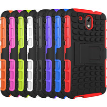 Shimizu case Unique Hybrid Cool Back Cases For HTC desire 526 526G 526G+ 326 326G phone case Car Tyre Skin Stand Holder Frame