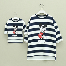 2016 Autumn Spring Family Matching Outfits Long sleeved Cotton font b T shirt b font font