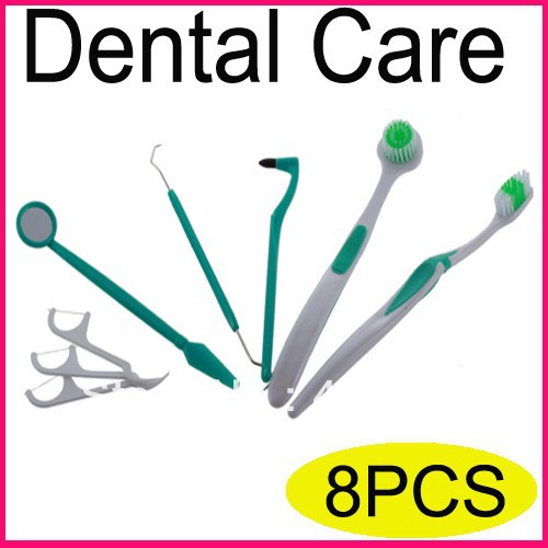 8-Piece-Oral-clean-tools-Dental-Care-Tooth-Brush-oral-hygiene-Oral-care-dental-hygiene-Kit