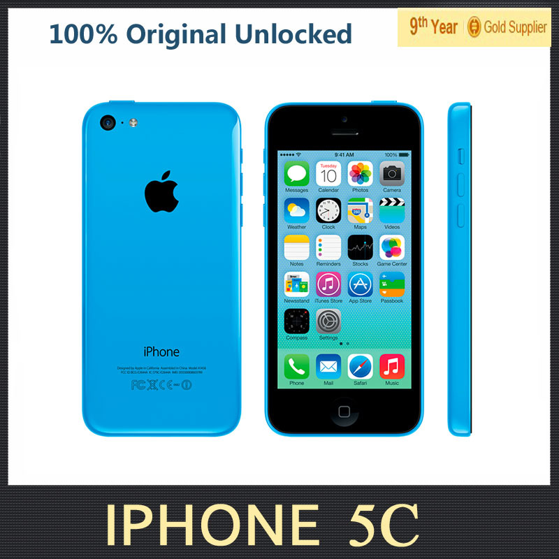 Original Apple iPhone 5C 16GB 32GB Cell Phone Dual Core IOS 8 4 0 INCH IPS